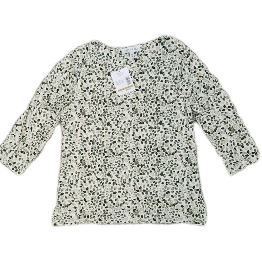 Emily Daniels Petite PS Botanical Print Petite Small Velvet Swirl